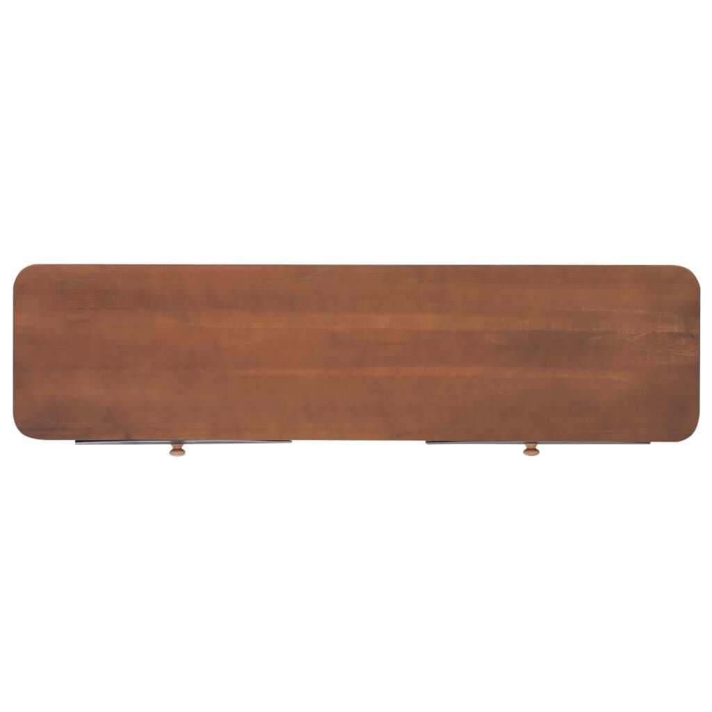 Console Table with 2 Drawers 120x30x75 cm Solid Fir Wood Price