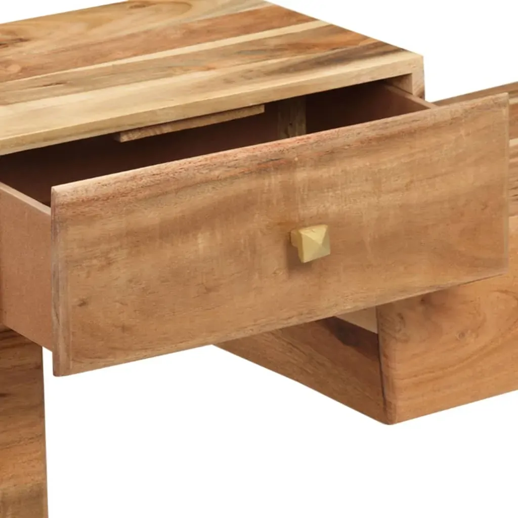TV Cabinet 108x30x49 cm Solid Acacia Wood Price