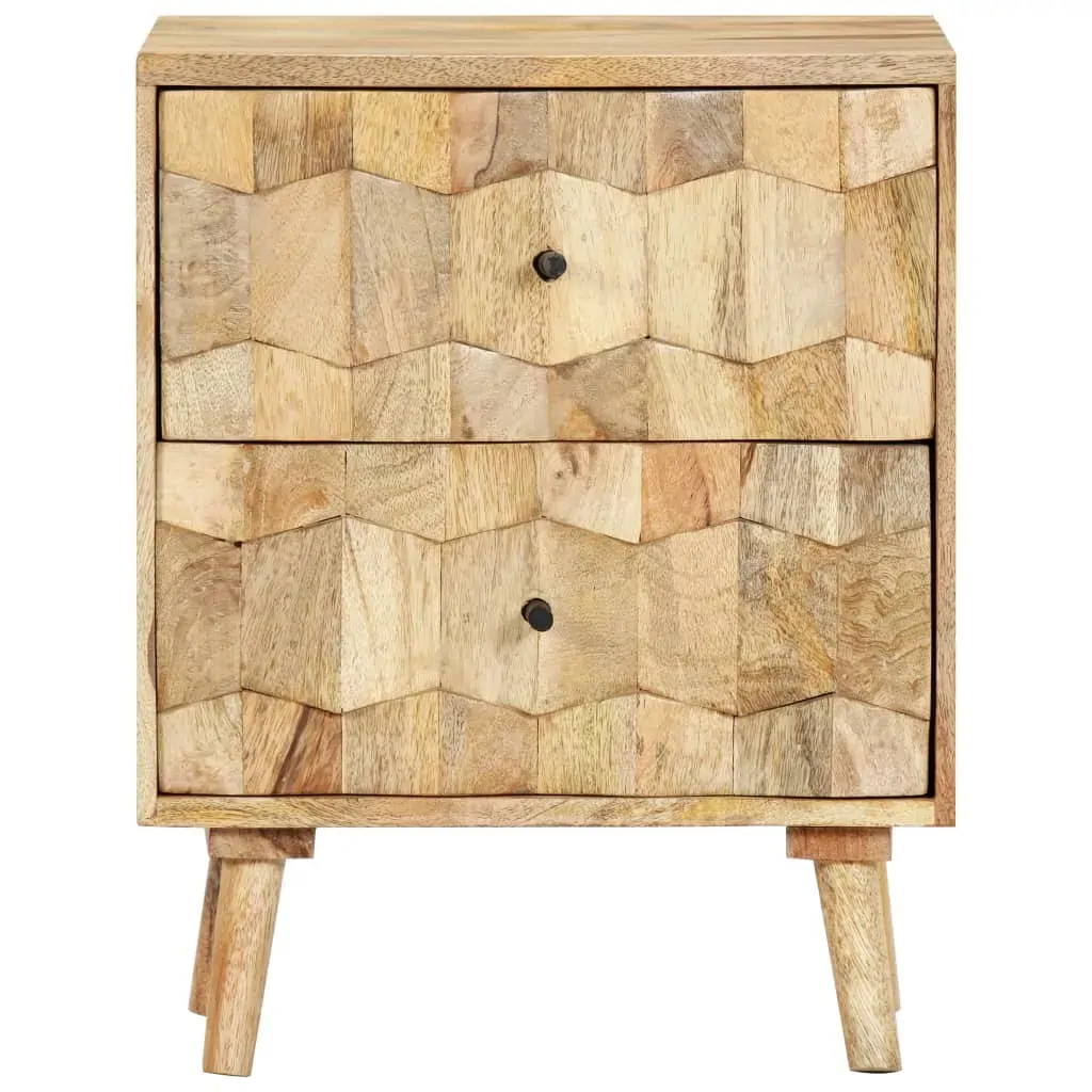 Bedside Cabinet 40x30x50 cm Solid Mango Wood Price