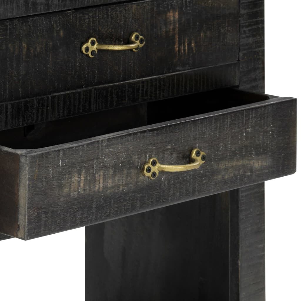 Side Cabinet 60x30x80 cm Solid Mango Wood Price