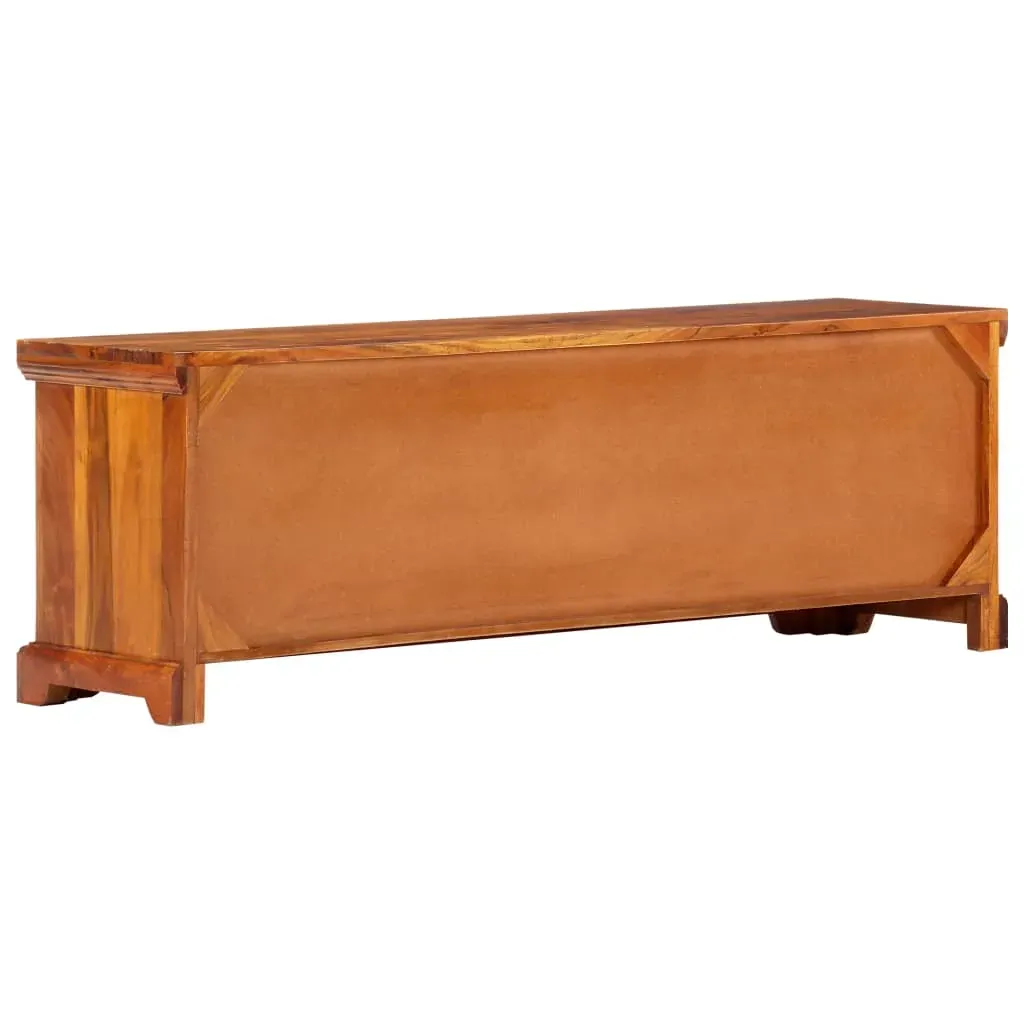 TV Cabinet 119x30x40 cm Solid Acacia Wood Price