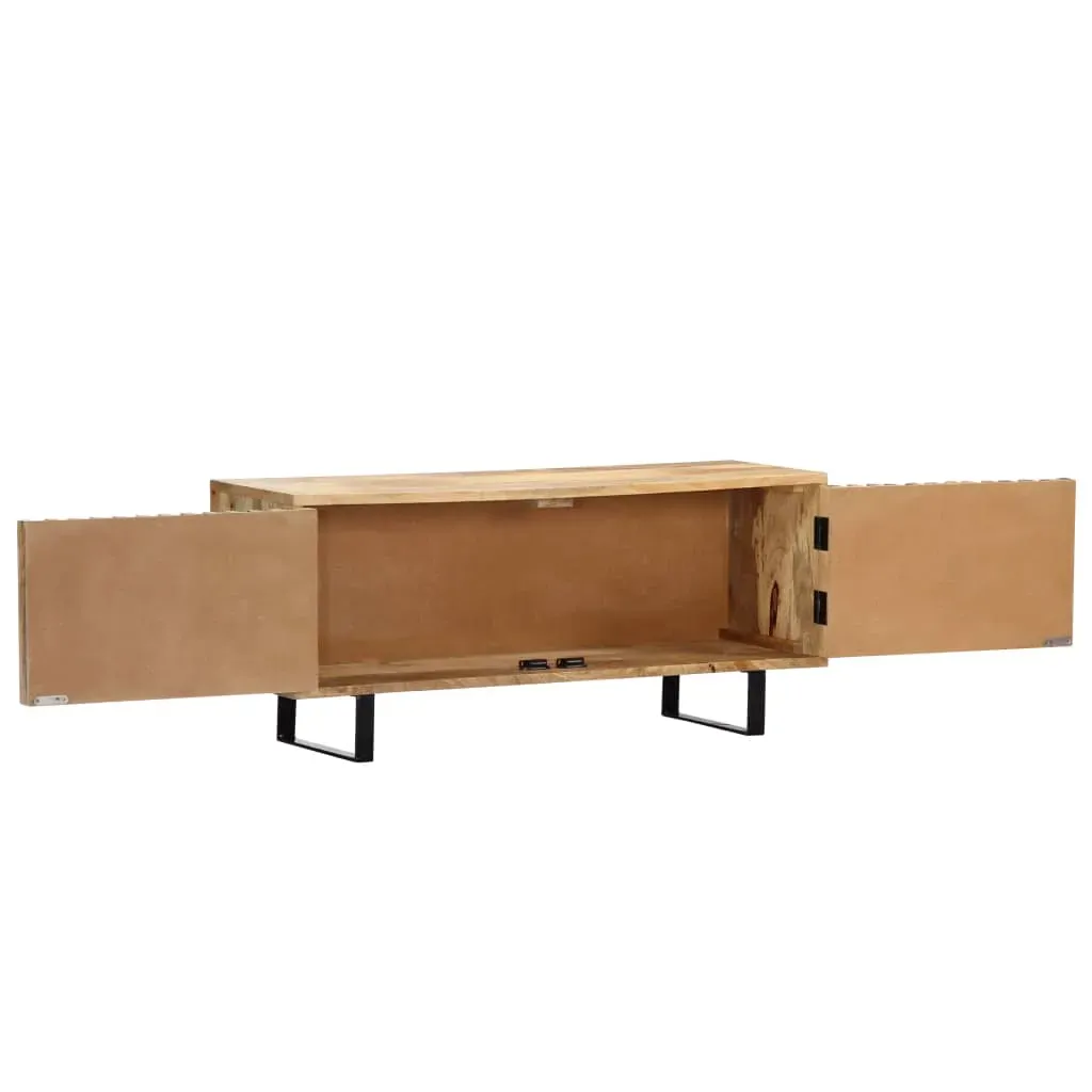 TV Cabinet 90x30x40 cm Solid Mango Wood Price