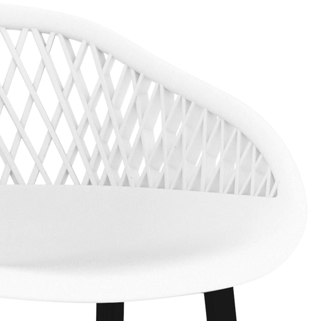 Bar Chairs 4 pcs White Price