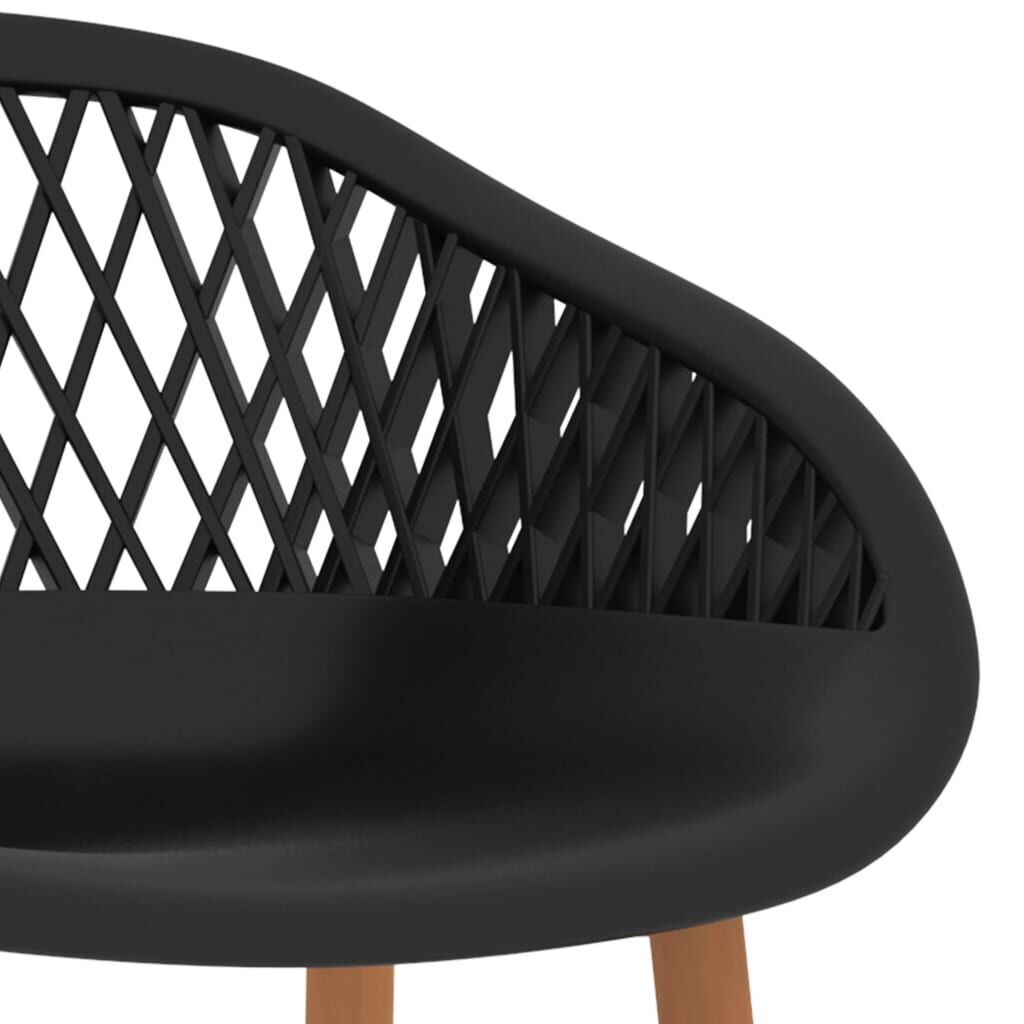 Bar Chairs 4 pcs Black Price