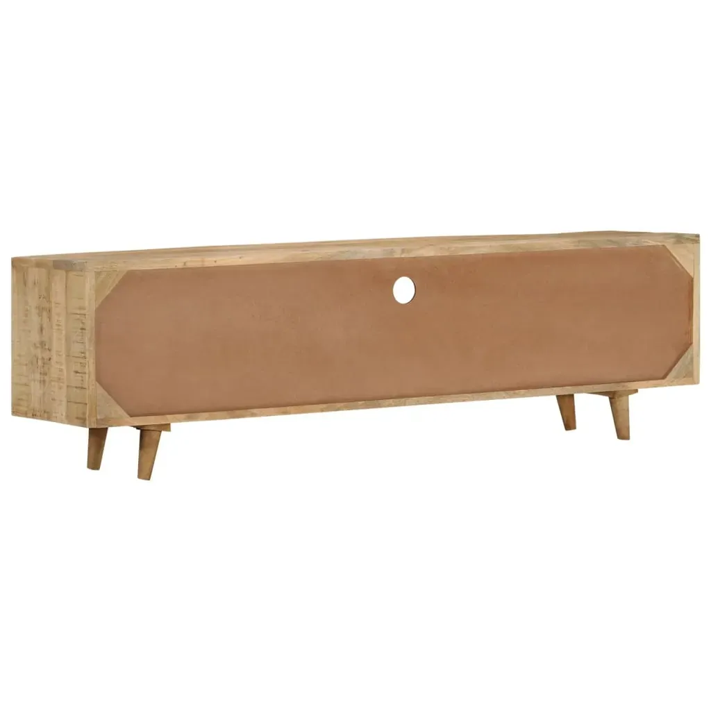 TV Cabinet 140x30x40 cm Solid Mango Wood Price