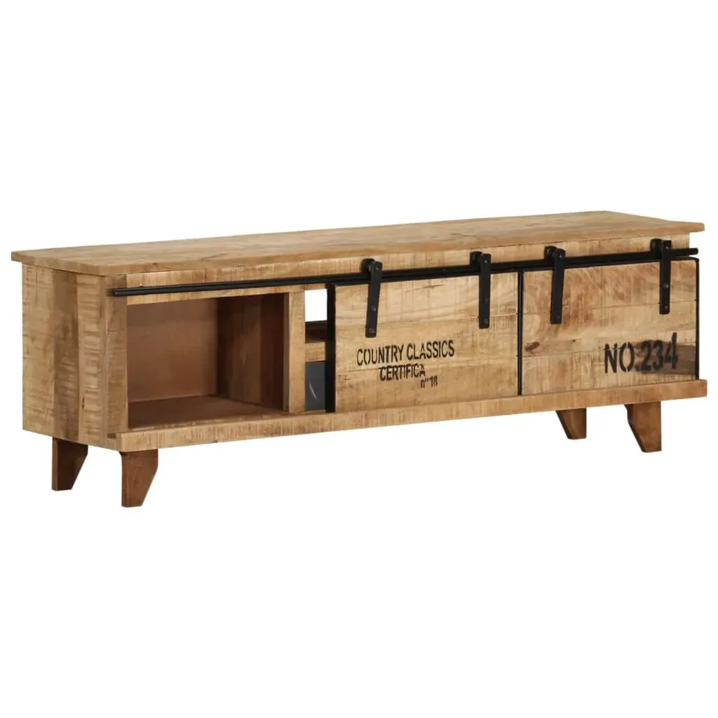 TV Cabinet 120x30x40 cm Solid Mango Wood Price
