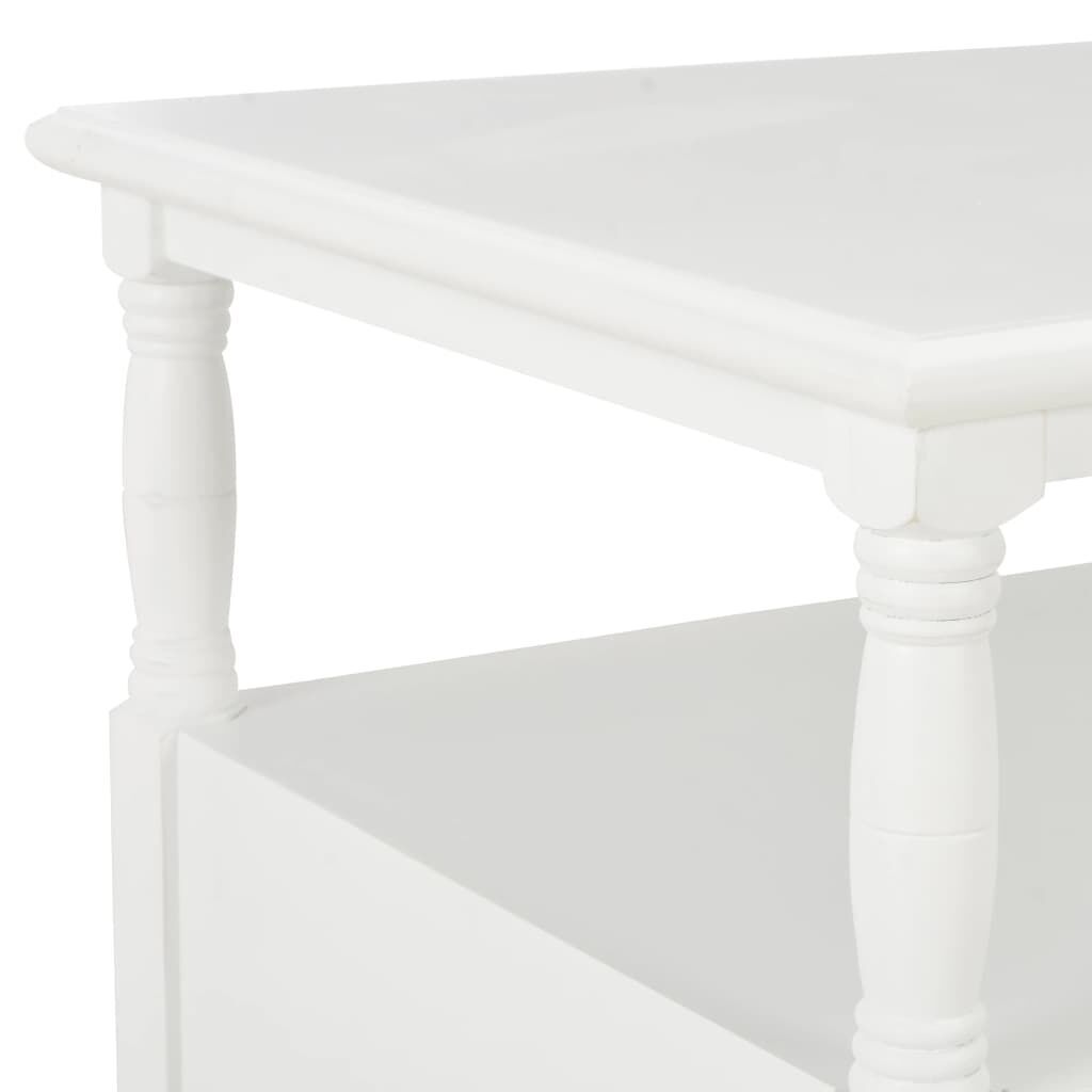 Coffee Table White 100x55x45 cm Wood Price