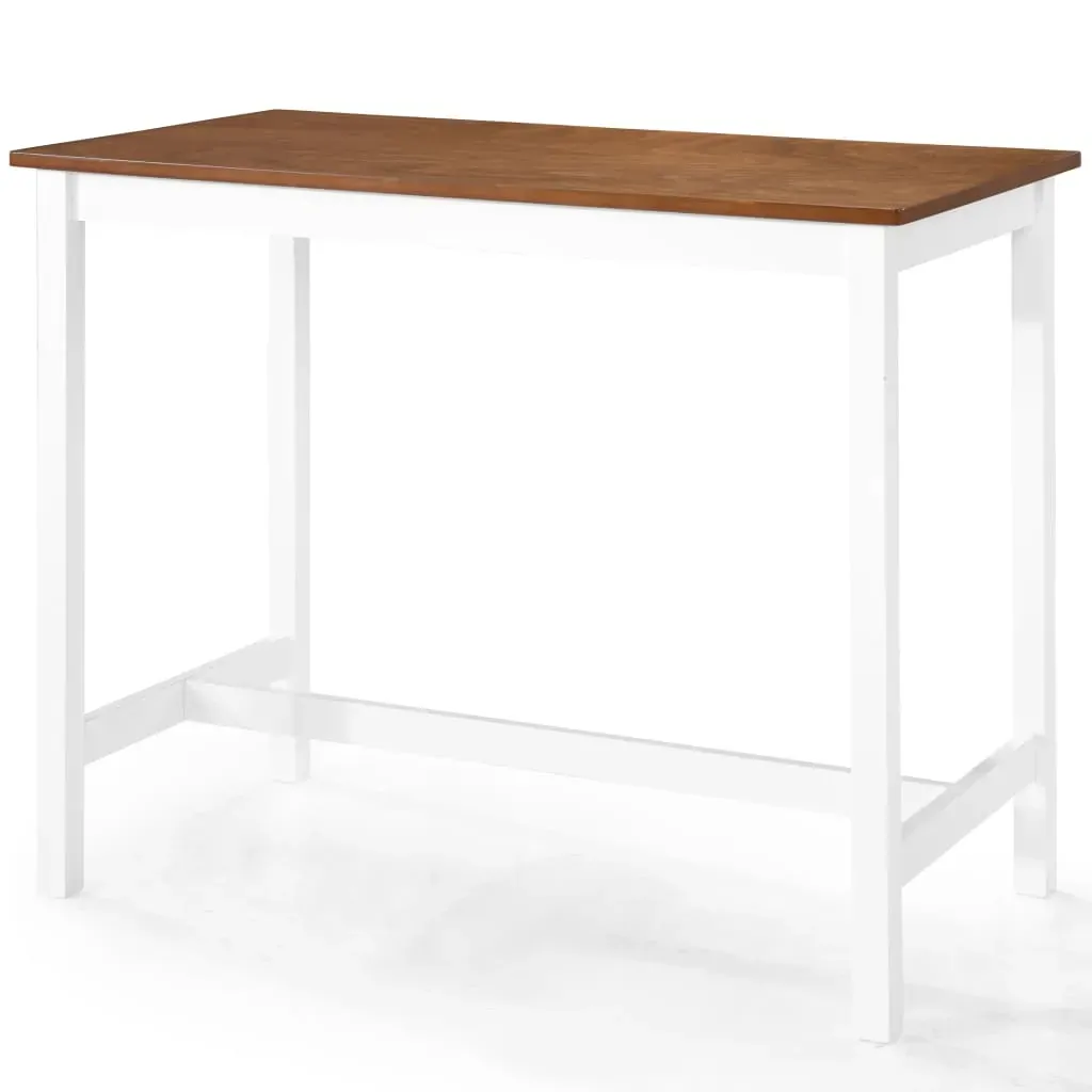 Bar Table and Stool Set 5 Pieces Solid Wood Price