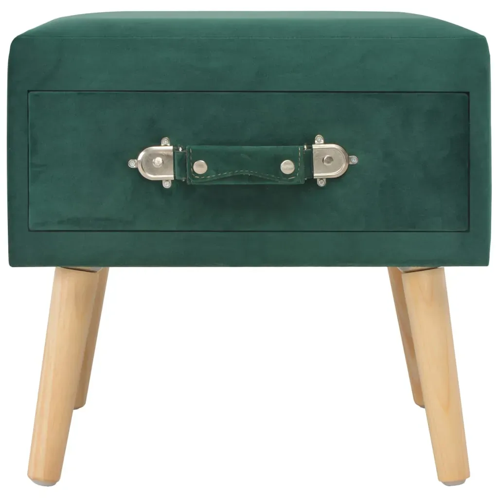 Bedside Cabinets 2 pcs Green 40x35x40 cm Velvet Price
