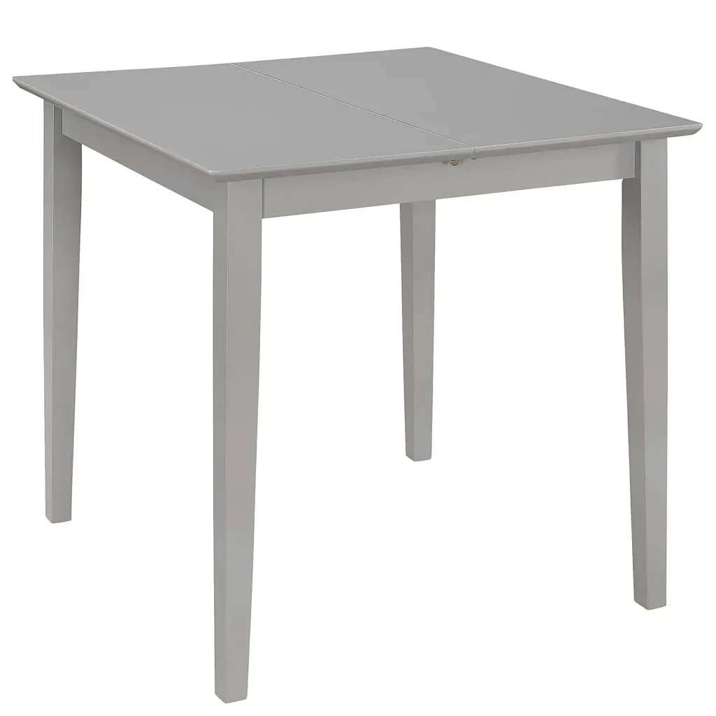 5 Piece Dining Set MDF Grey Price