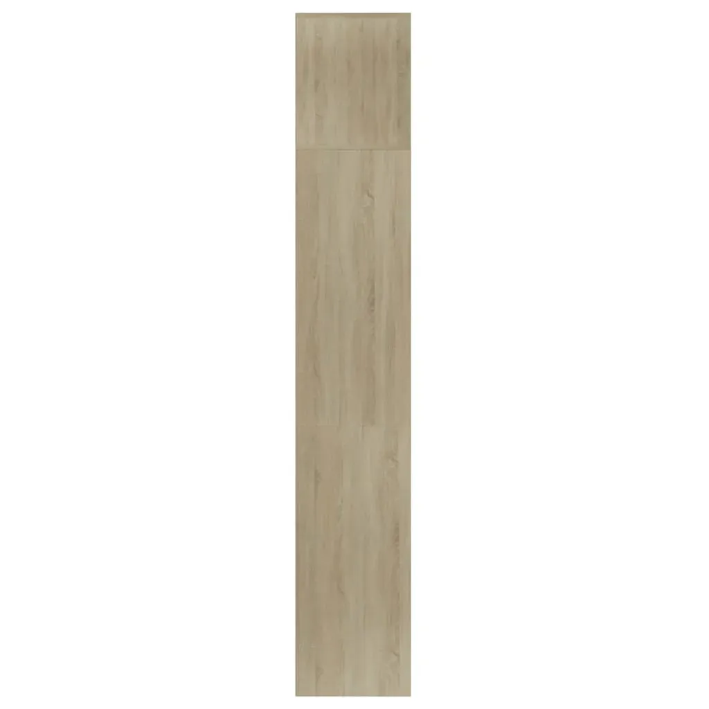 3 Piece Book/TV Cabinet Set Sonoma Oak 180x30x180 cm Price