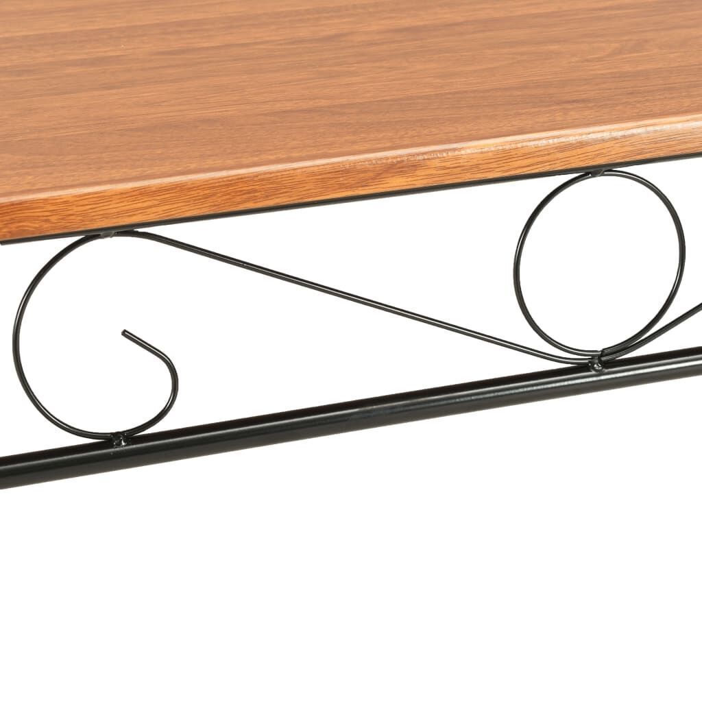 Dining Table Brown 120x70x75 cm MDF Price