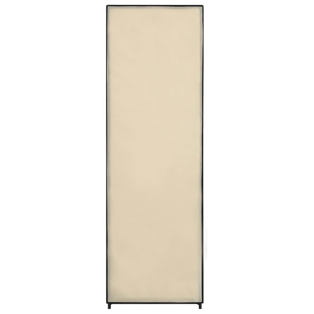 Wardrobe Cream 87x49x159 cm Fabric Price