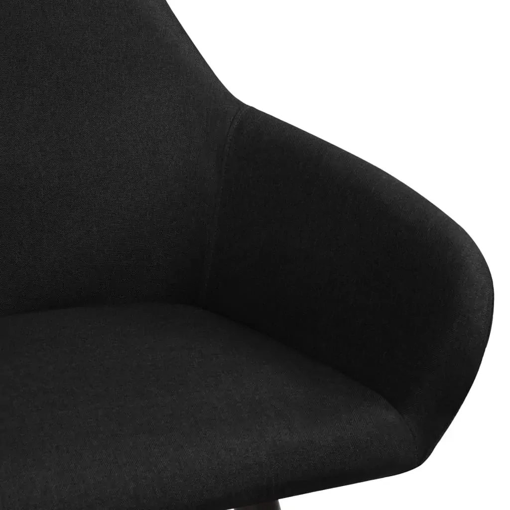 Dining Chairs 2 pcs Black Fabric Price