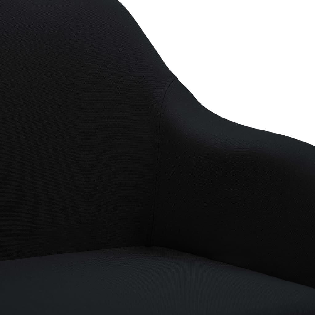 Swivel Dining Chair Black Fabric Price