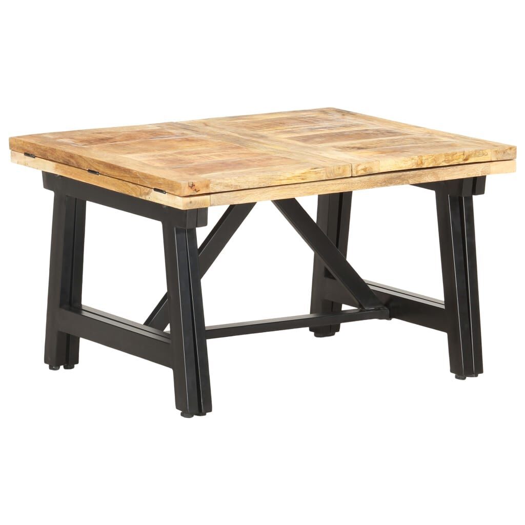 Extendable Coffee Table 160x70x45 cm Solid Mango Wood Price