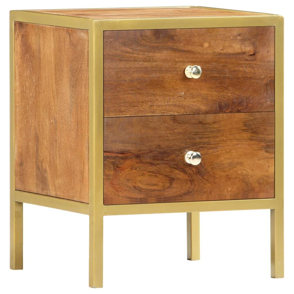 Bedside Cabinet 40x35x50 cm Solid Mango Wood Price