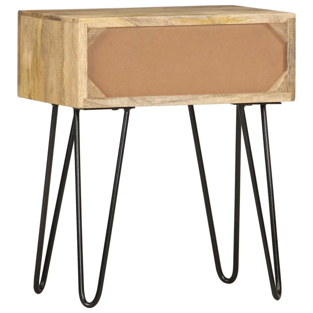 Bedside Cabinet 40x30x50 cm Solid Mango Wood Price