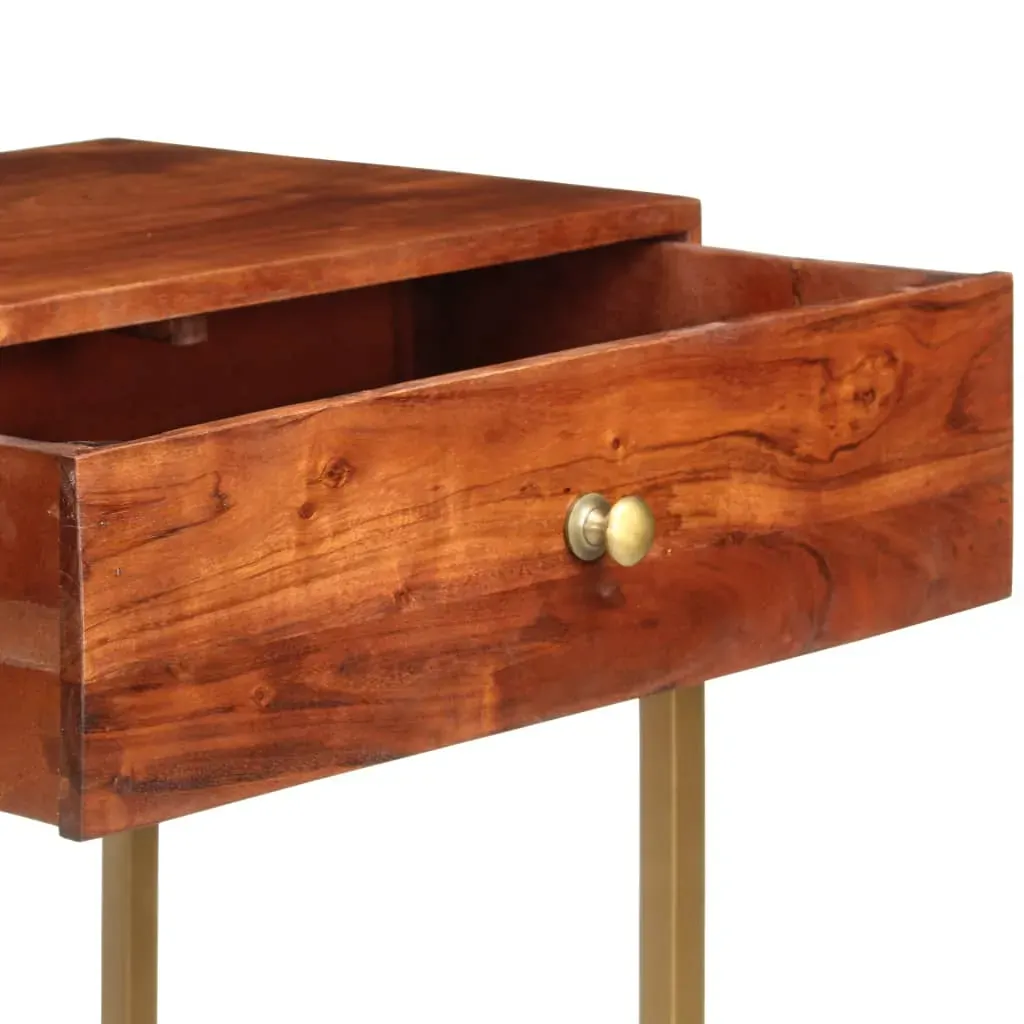 Console Table 100x35x76 cm Solid Wood Acacia Price