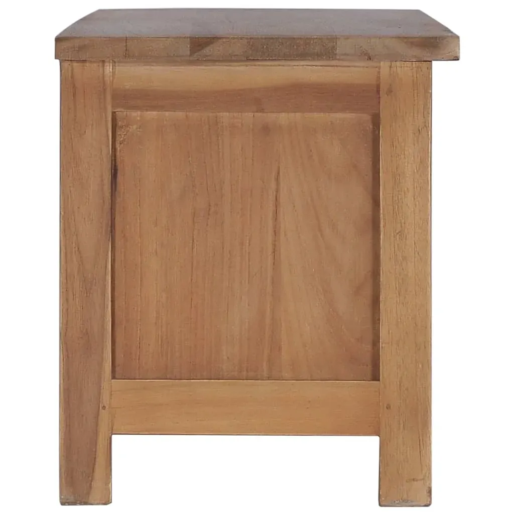 TV Cabinet 90x30x35 cm Solid Teak Wood Price