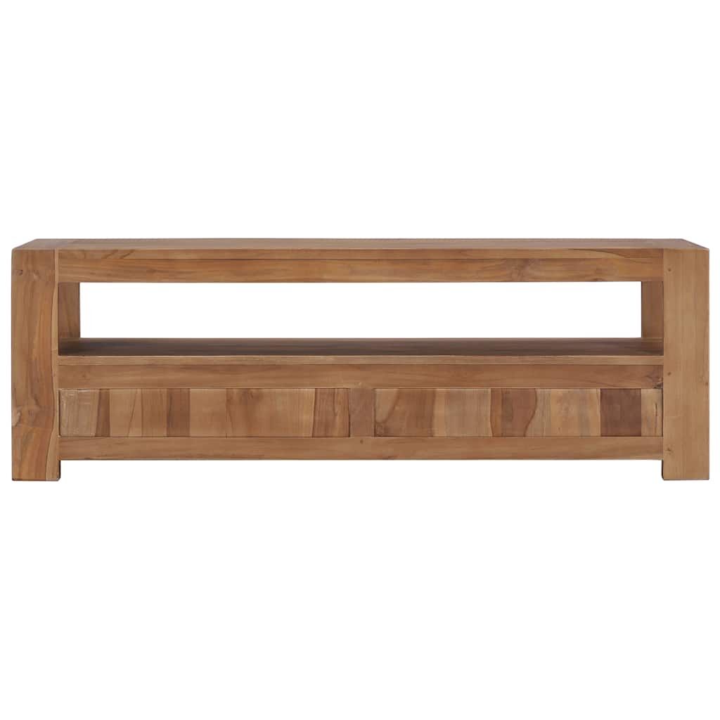 TV Cabinet 120x30x40 cm Solid Teak Wood Price