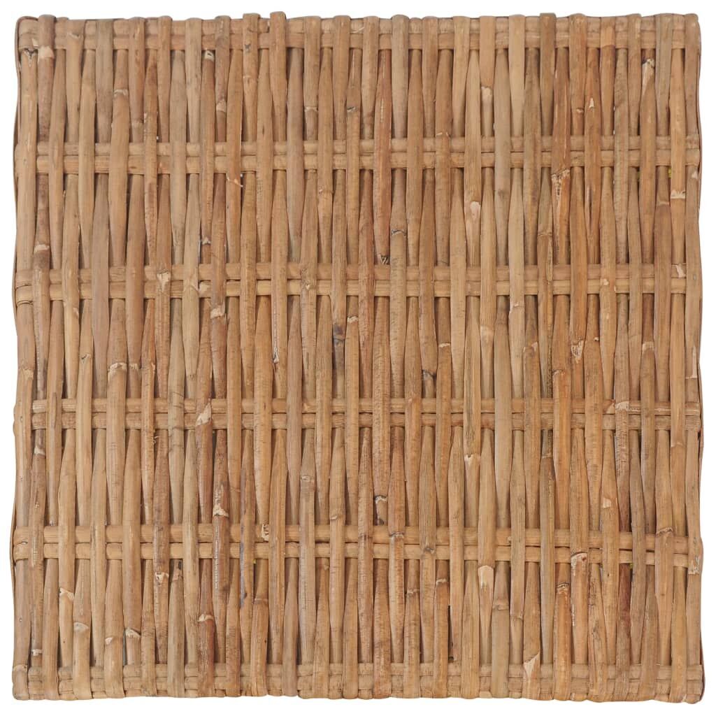 Footrest with Cushion Natural Rattan Price