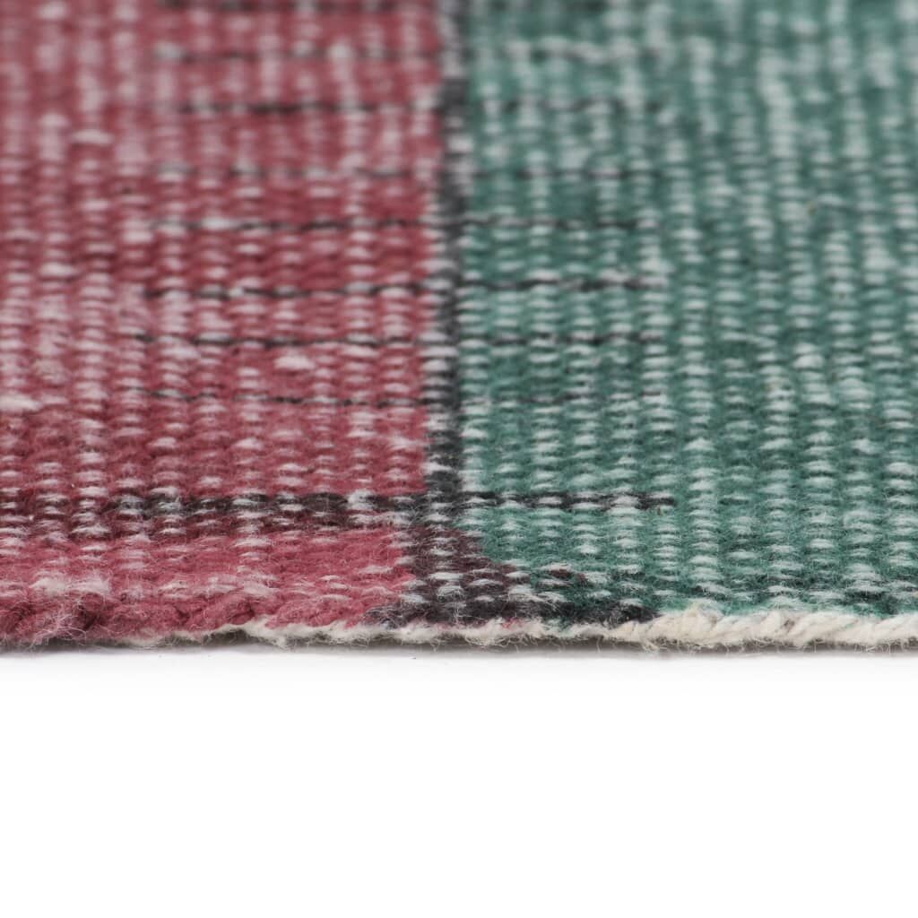 Handwoven Kilim Rug Cotton 120x180 cm Printed Multicolour Price