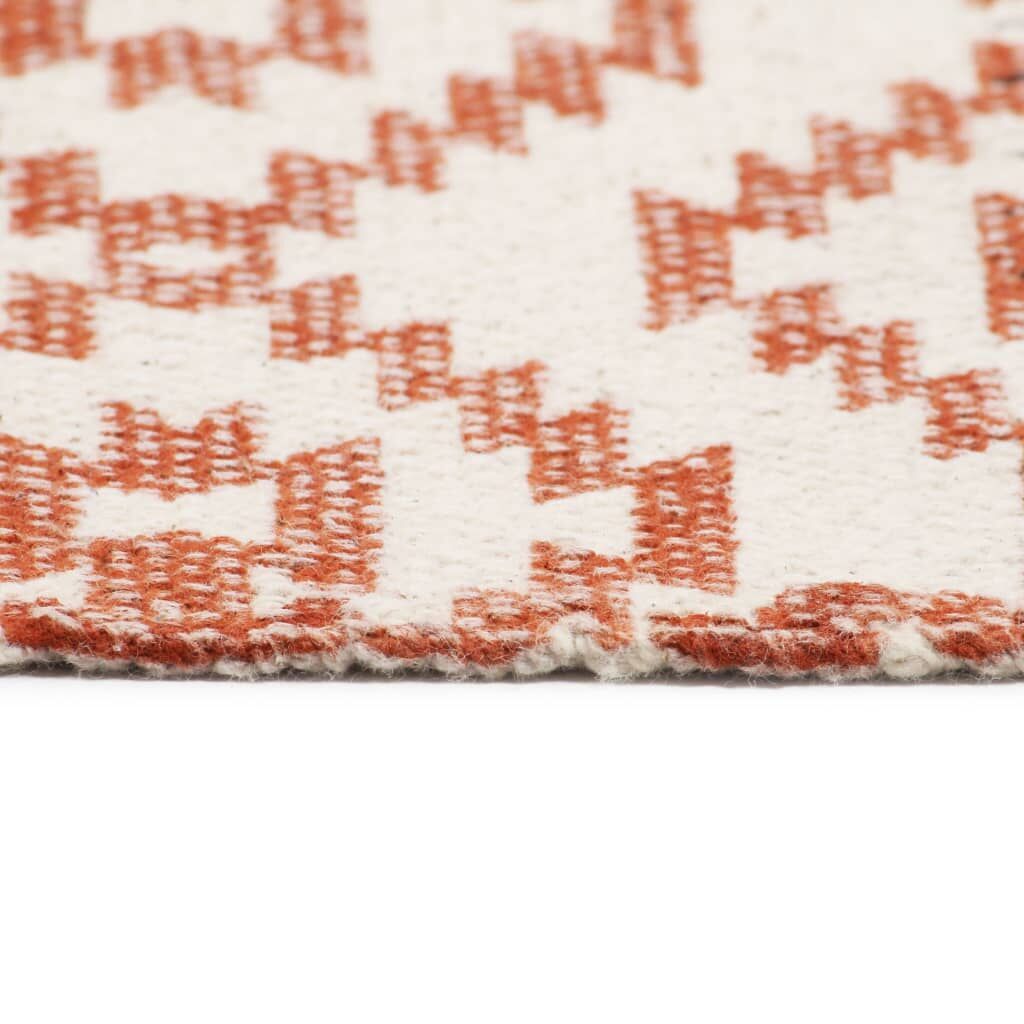 Handwoven Kilim Rug Cotton 120x180 cm Printed Multicolour Price