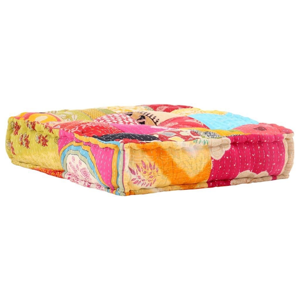 Modular Pouffe Patchwork Fabric Price