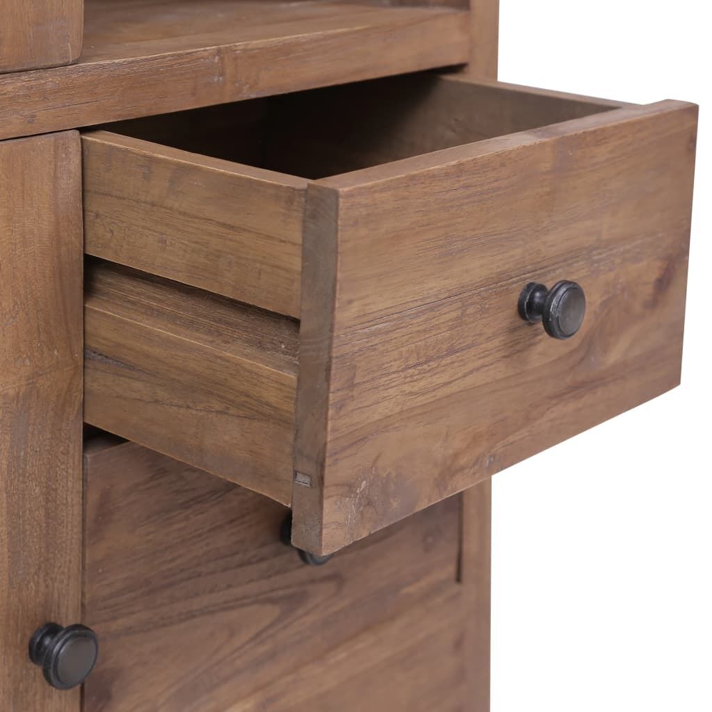 Highboard 60x30x100 cm Solid Teak Wood Price
