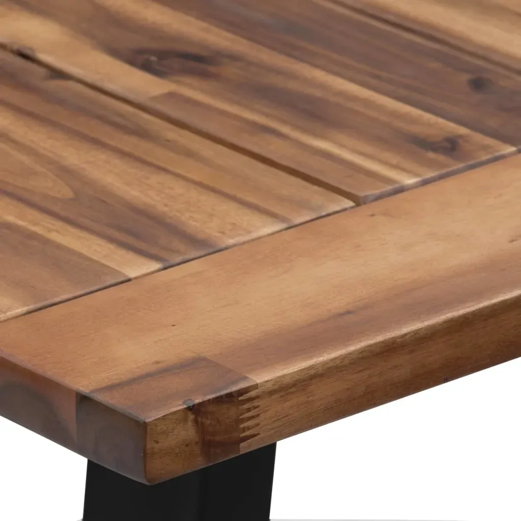 Dining Table Solid Acacia Wood 180x90 cm Price