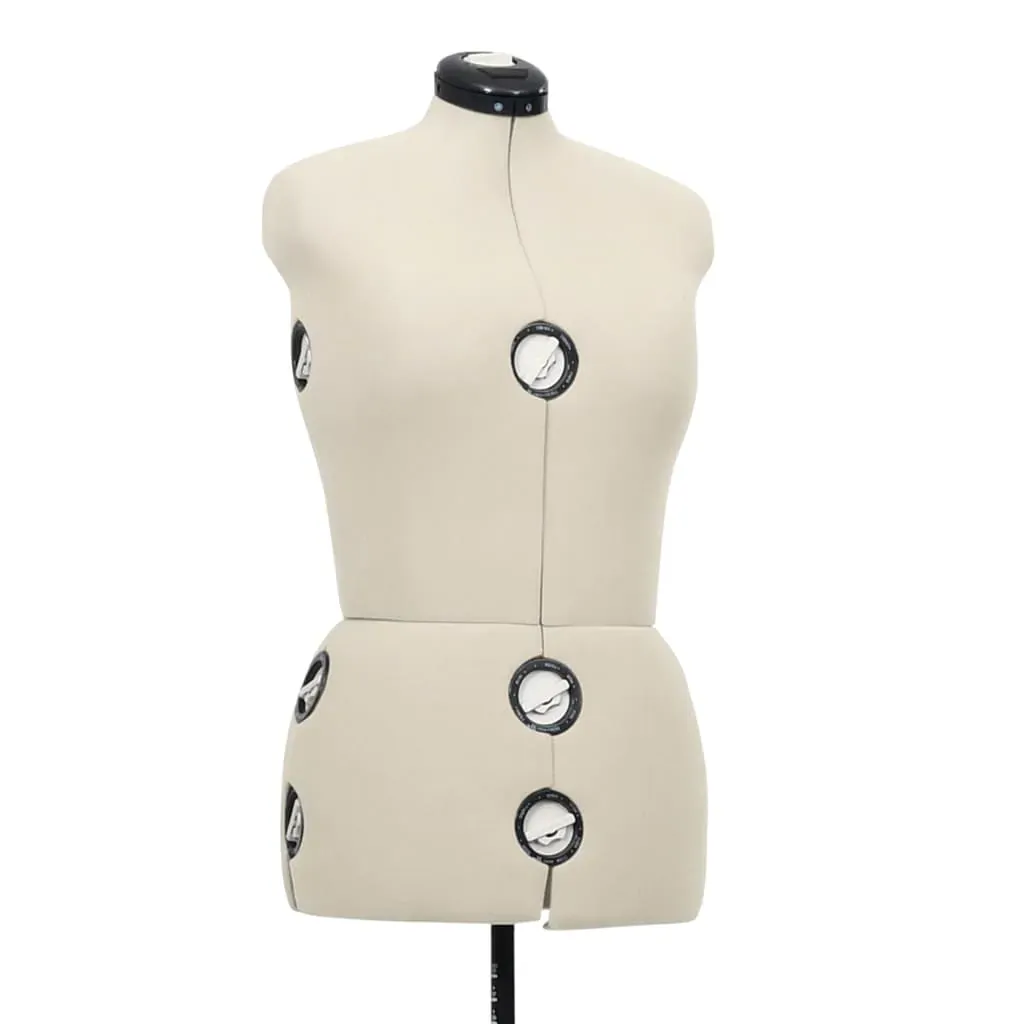 Adjustable Dress Form Female Cream M Size 40-46 Price