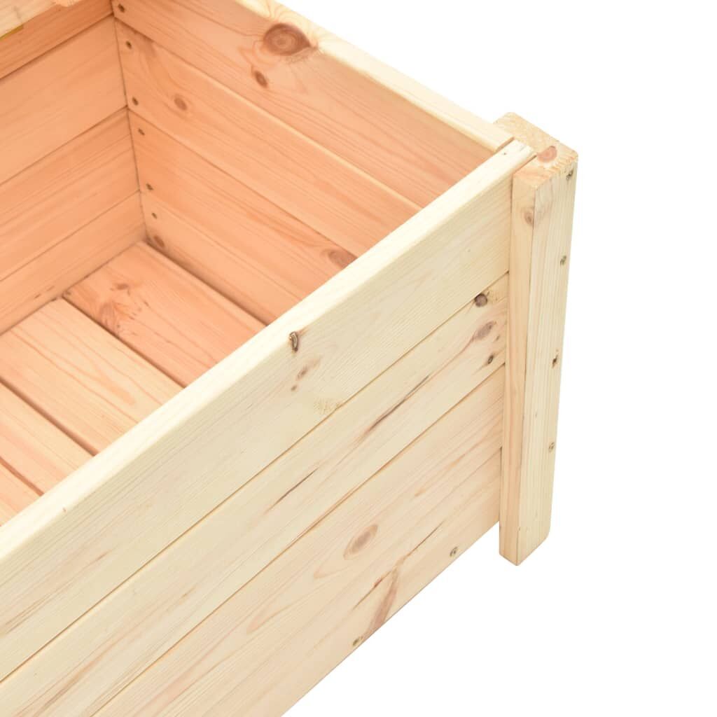 Storage Bench 120 cm Solid Pine Wood Price