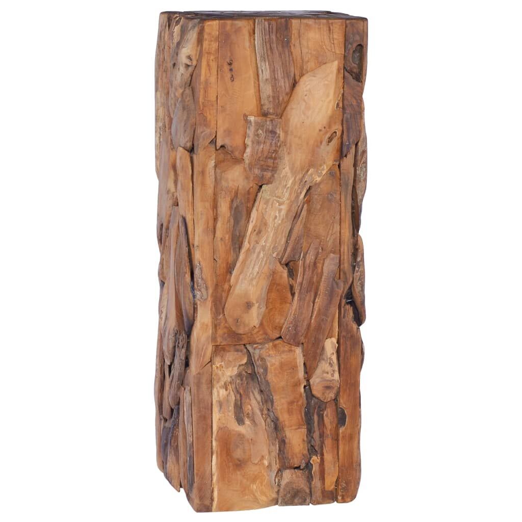 Side Table 30x30x80 cm Solid Teak Wood Price