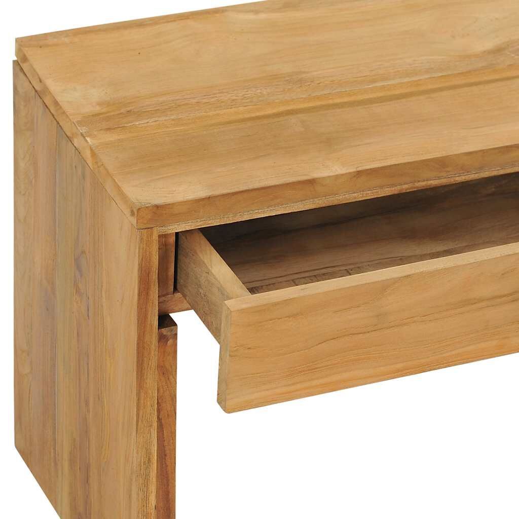 TV Cabinet 100x35x45 cm Solid Teak Wood Price