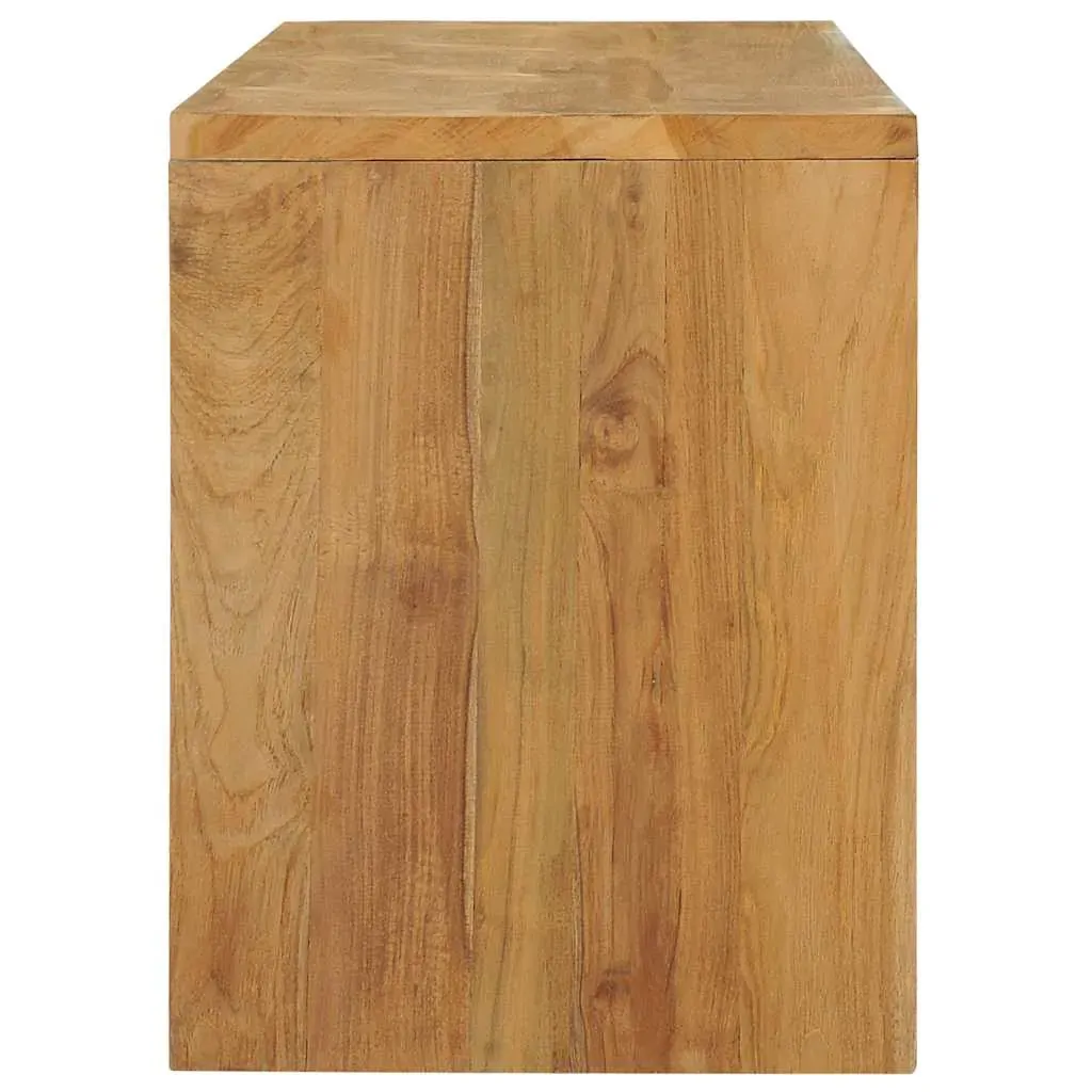 TV Cabinet 100x35x45 cm Solid Teak Wood Price