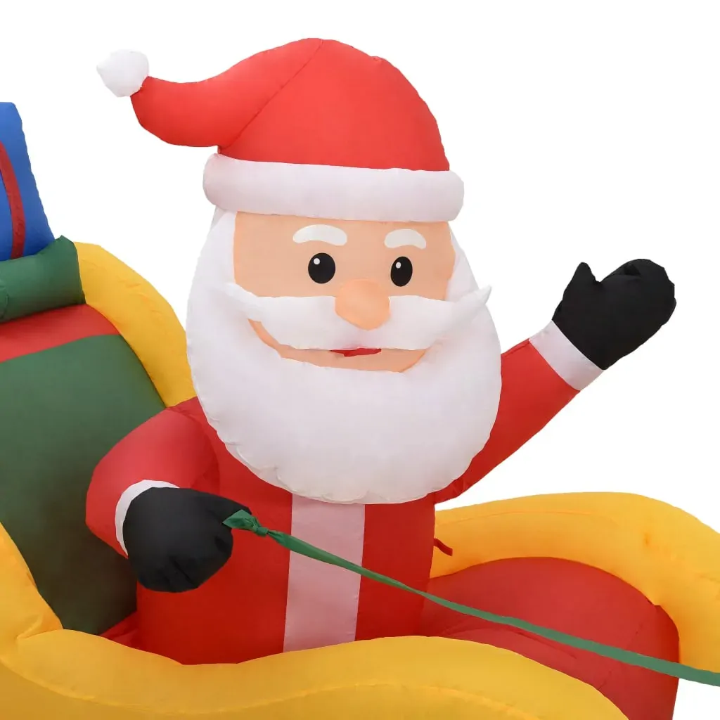 Christmas Inflatable Santa and Reindeer Decoration LED 490 cm Price