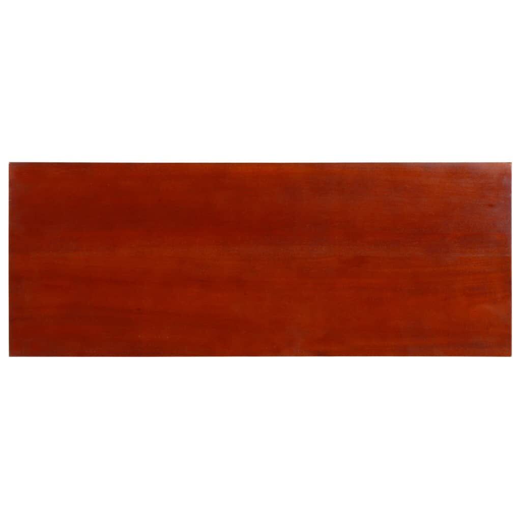 Console Table Classical Brown 90x30x75cm Solid Mahogany Wood Price