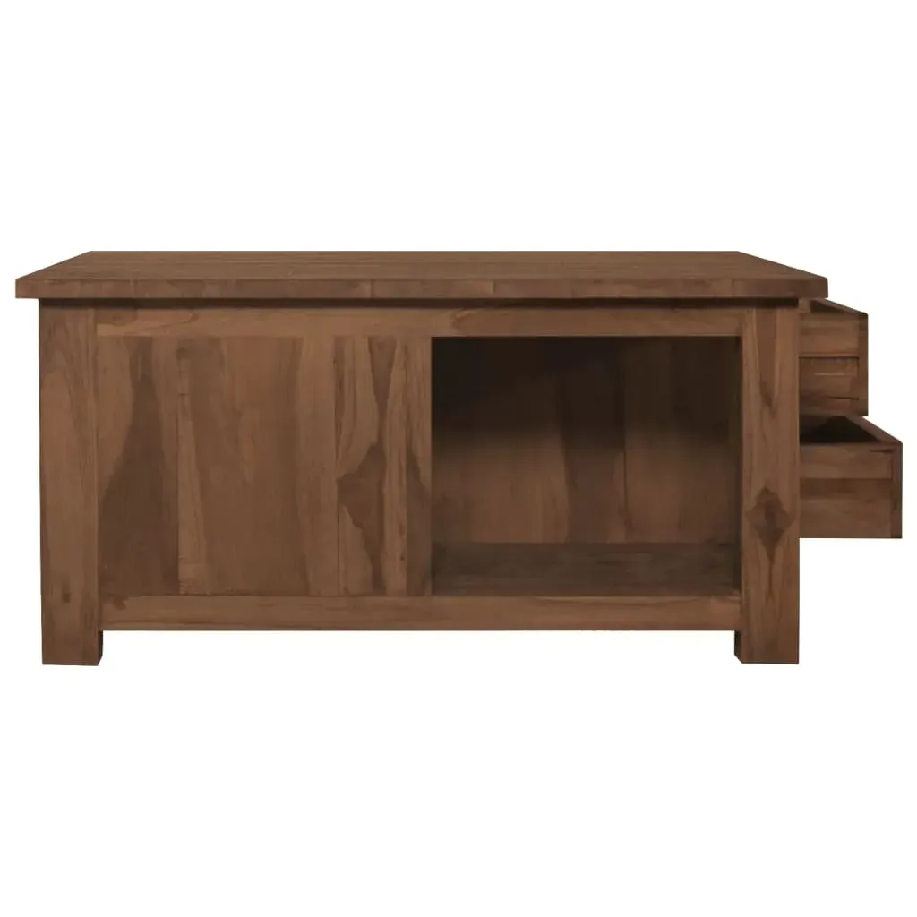 Coffee Table 68x68x33 cm Solid Teak Wood Price