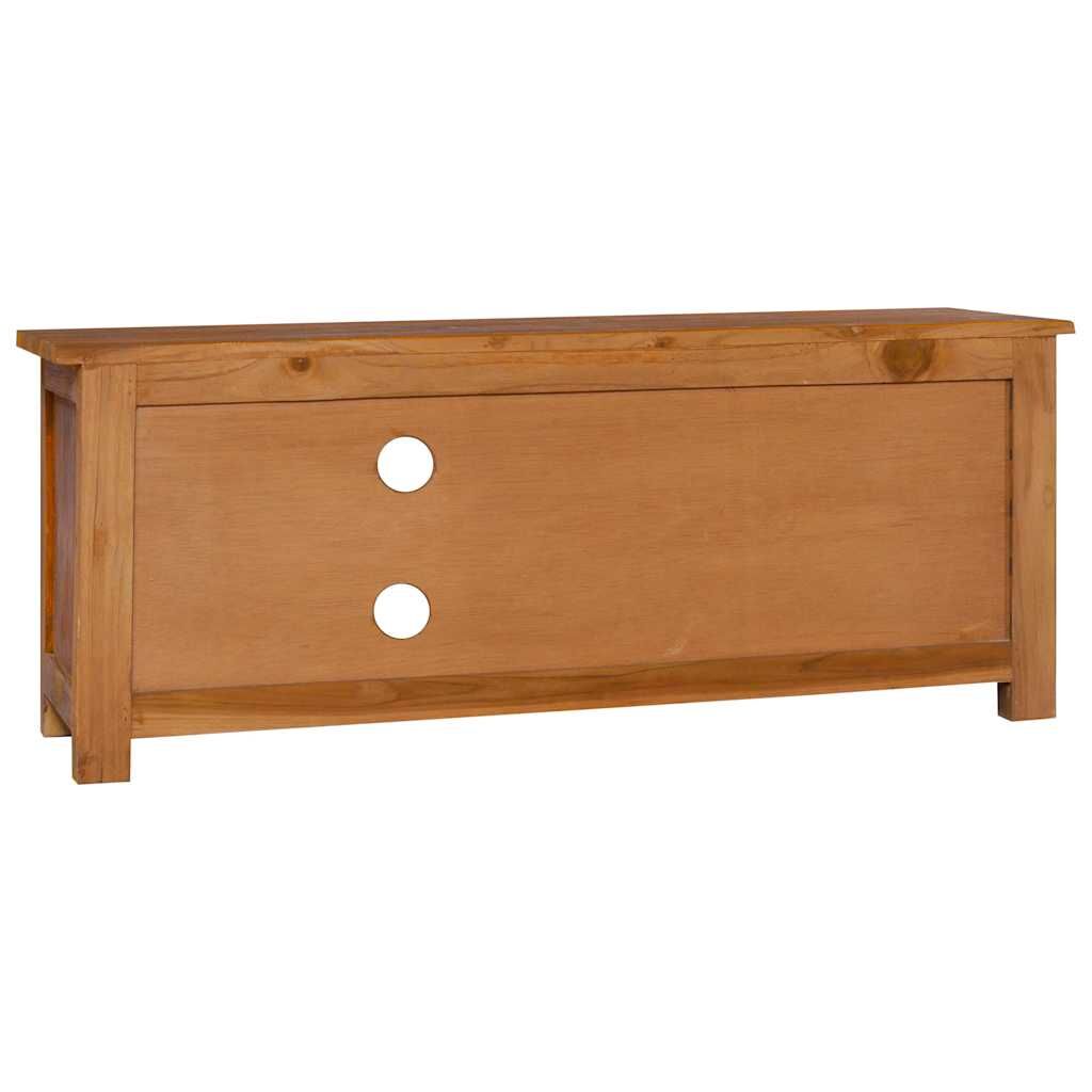 TV Cabinet 100x30x40 cm Solid Teak Wood Price