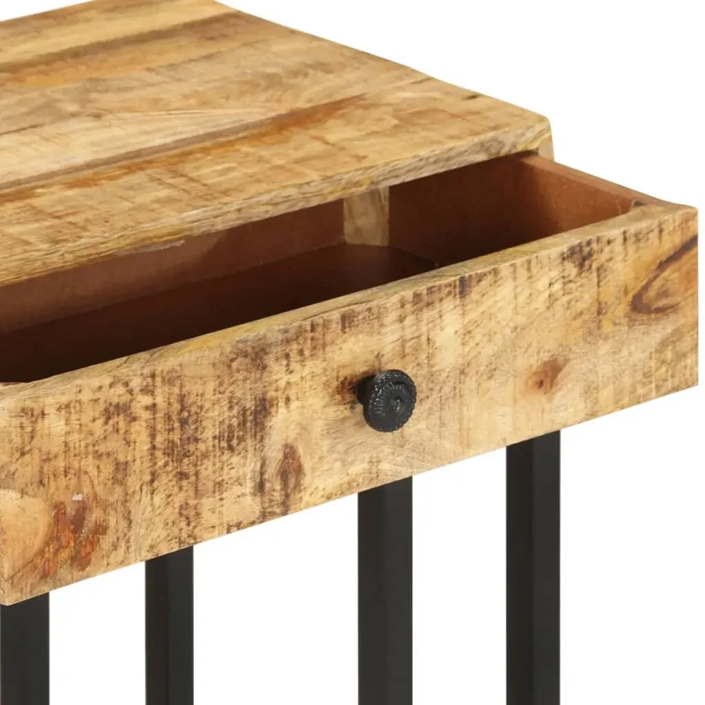 U-Shaped Side Table 45x30x61 cm Solid Mango Wood Price