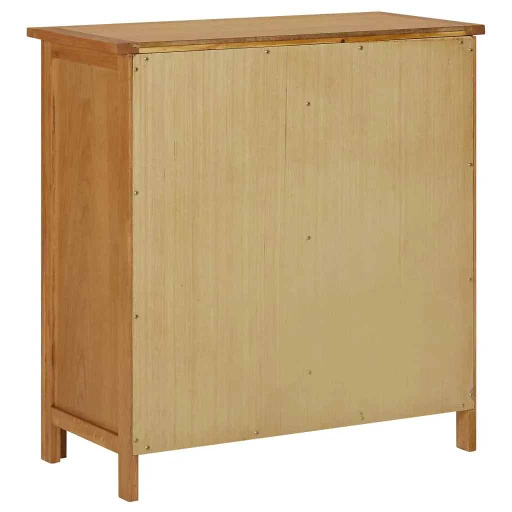 Cupboard 70x35x75 cm Solid Oak Wood Price