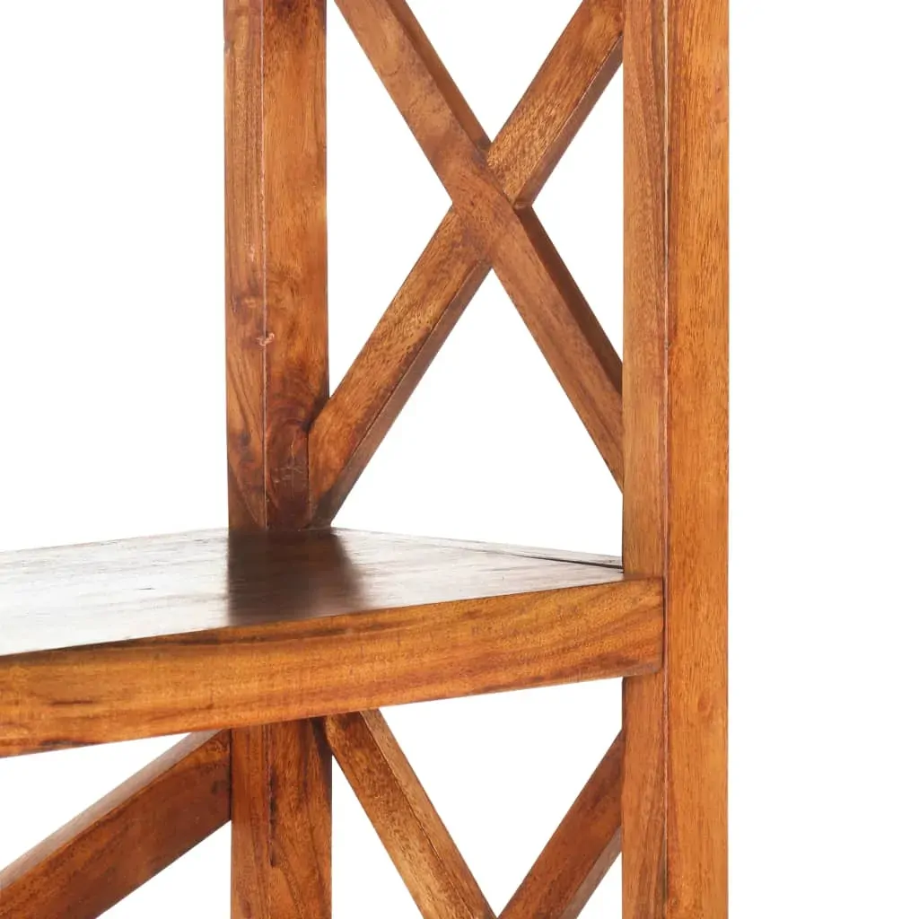 Bookshelf 100x30x180 cm Solid Acacia Wood Honey Finish Price