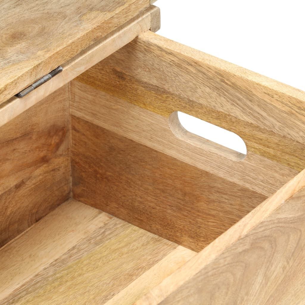 Chest 90x40x45 cm Solid Mango Wood Price