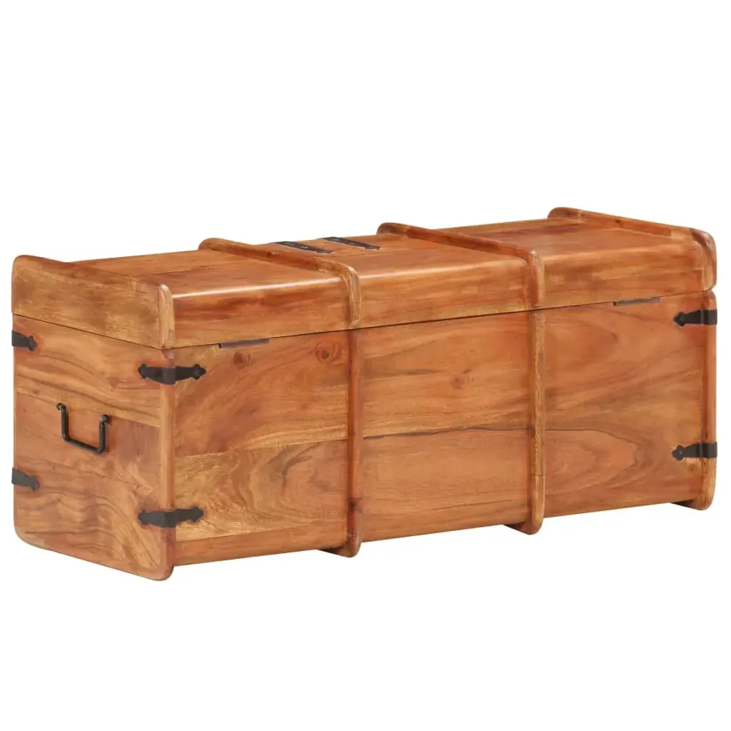 Storage Chest 90x40x40 cm Solid Acacia Wood Price