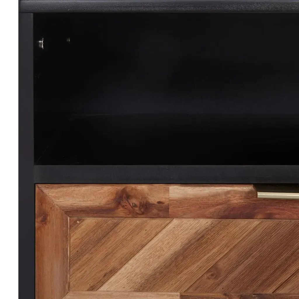 TV Cabinet 100x35x45 cm Solid Acacia Wood and MDF Price