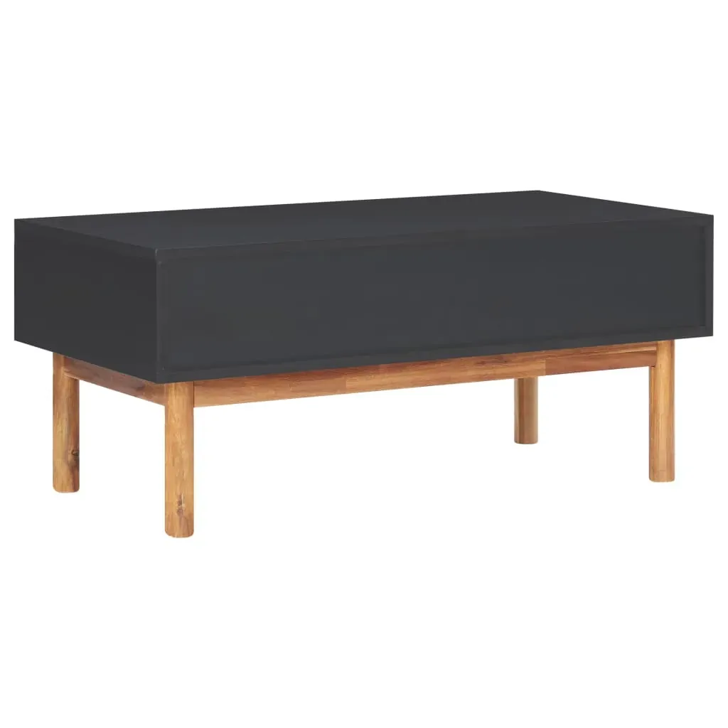 Coffee Table 90x50x40 cm Solid Acacia Wood and MDF Price