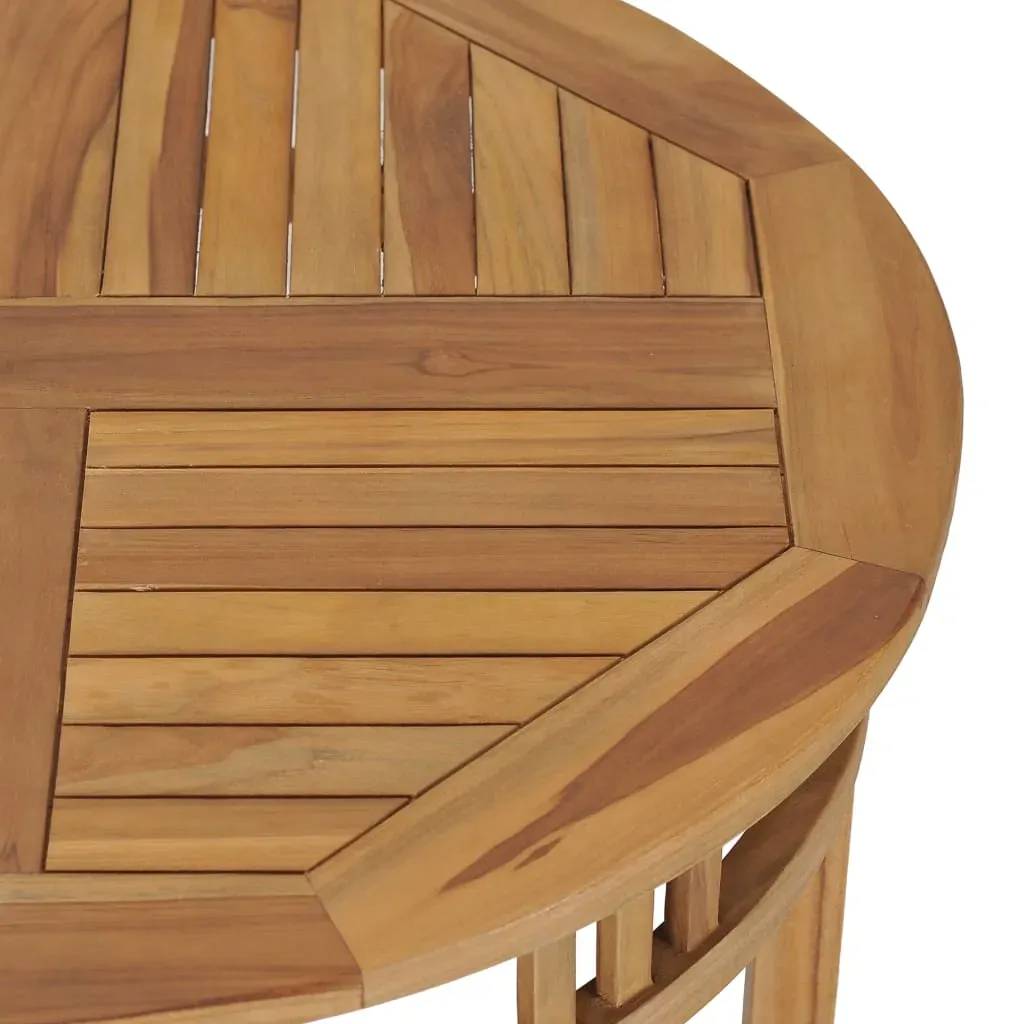3 Piece Garden Dining Set Solid Teak Wood Price