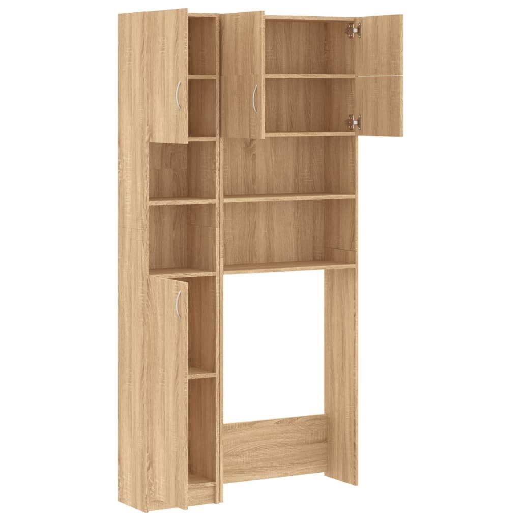 Washing Machine Cabinet Set Sonoma Oak Engineered Wood Price