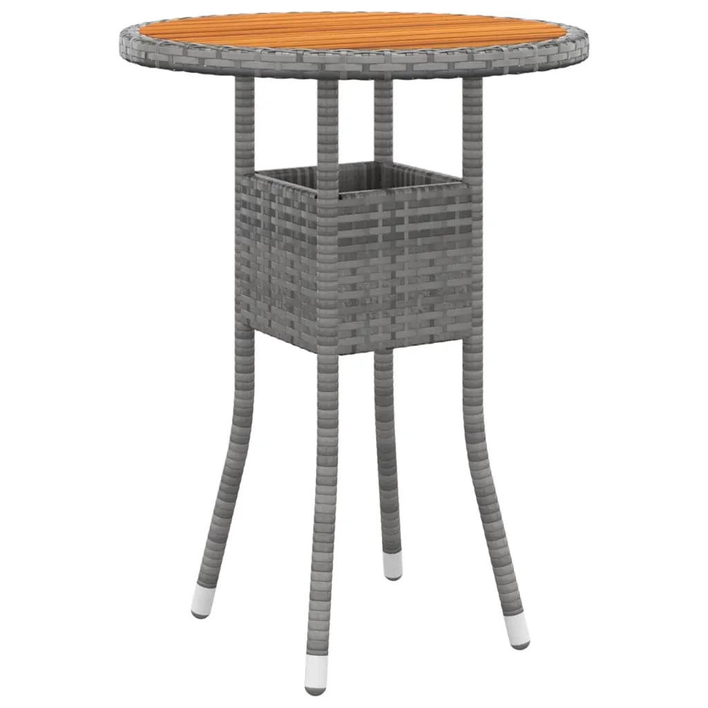 5 Piece Garden Lounge Set Poly Rattan Grey Price